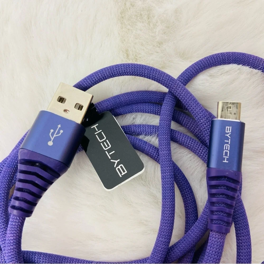 Premium 6ft Micro USB Cable - Purple